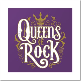 Women Rock! Queens Rock! – January Posters and Art